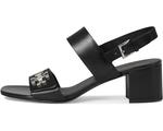 Туфли Tory Burch T Lock Heel Sandals 55mm, цвет Perfect Black - фото 4