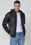 Куртка Koroshi Faux leather jacket, Marron Brown/Brown - фото 8