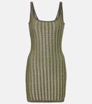 Мини-платье Marino Jacquemus, Multi Black - фото