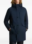 Куртка с ромбовидным узором WOOLRICH, синий - фото 4