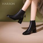 Ботильоны женские Harson, серый - фото 17