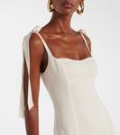 Платье с бантом Marmar Halim, Butter Yellow - фото 4