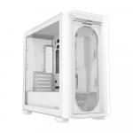Корпус Asus A23 Light and Shadow, Mid Tower, белый - фото