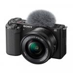 Беззеркальный фотоаппарат Sony ZV-E10 с объективом E PZ 16-50 мм f/3.5-5.6 OSS, черный - фото 2