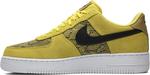 Кроссовки Nike Air Force 1 Low 'Yellow Snakeskin', желтый - фото 4
