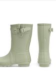 Сапоги резиновые Hunter высокие, зеленый - фото 3