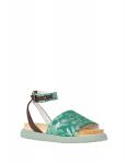 Сандалии Fabi, зеленый - фото 2