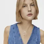 Колье Tous I-bear Short Silver Bear With Cultivated Pearls, серебро/жемчуг - фото 5