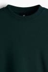 Свитшот H&M Loose Fit, зеленый - фото 2