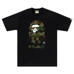 Футболка BAPE 1st Camo By Bathing Ape Tee, Black/Green - фото