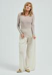 Топ Seamless Basic ELVIRA, Desert Melange/Beige - фото 2