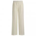 Свободные брюки из шерсти BOSS, белый - фото