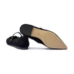 Кожаные балетки Twin-Set, черный - фото 4