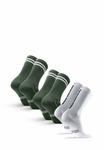 Носки Danish Endurance CYCLING REGULAR 3-PACK, Olive - фото 4