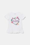 Детская футболка Guess, белый - фото