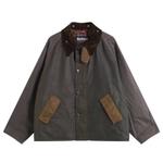 Лоскутная транспортная вощеная куртка Barbour, Sage Multi - фото
