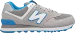 Кроссовки New Balance 574 Core Plus 'Light Grey Blue', серый - фото