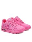 Кроссовки Skechers Uno - Spread the Love 155507/HTPK, розовый - фото 2