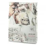 Постельное белье АРИНА 160х200 см микрофибра с рисунком листьев - фото 3