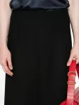 Юбка А-силуэта Vince, черный - фото 5