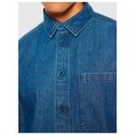 Свободная джинсовая рубашка - рубашка Knowledgecotton Apparel, синий - фото 2