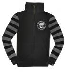 Куртка текстильная HolyFreedom Skull с капюшоном, черный/серый - фото