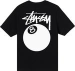 Футболка Stussy 8 Ball Tee 'Black', черный - фото 3