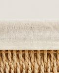 Корзина Zara Home With Fabric Lining, бежевый - фото 8