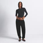 Лонгслив Skims Cotton Jersey, черный - фото 4