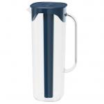 Кувшин с крышкой 1.7 литров Ikea, темно-синий/прозрачный - фото 2