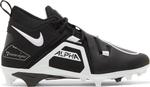 Бутсы Nike Alpha Menace Pro 3 'Black White', черный - фото 2