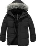 Куртка Wantdo Men's Winter Thicken, черный - фото