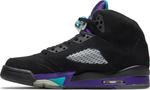 Кроссовки Air Jordan 5 Retro GS Black Grape, черный - фото 3