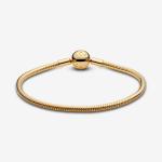 Браслет Pandora Moments Snake Chain, золото - фото 4
