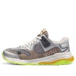 Кроссовки ultrapace 'silver metallic' Gucci, серебряный - фото