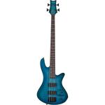 Schecter Guitar Research Stiletto Studio-4 Электрическая бас-гитара Ocean Blue Burst - фото 2