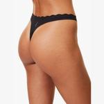 Кружевные стринги Zero Feel Bliss Sloggi, черный - фото 4