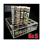 Дисплей скалки 5x5, Tools - Textured Rolling Pins & Texture Plates - фото