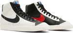 Кроссовки Nike NBA x Blazer Mid '77 EMB '75th Anniversary - Trail Blazers', белый - фото 9