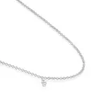 Колье Tous Bold Bear Short With Round Rings, серебро - фото 3