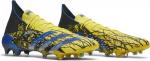 Бутсы Adidas Marvel x Predator Freak.1 FG 'Wolverine', желтый - фото 9