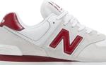 Кроссовки New Balance 574v2 'White Red', белый - фото 3