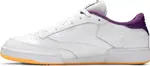 Кроссовки eric emanuel x club c 85 'regal purple' Reebok, белый - фото 4