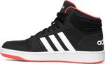 Кроссовки Adidas Hoops 2.0 Mid J, черный - фото 3