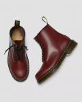 Ботинки Dr. Martens 1460 из гладкой кожи на шнуровке, вишнево-красные - фото 11