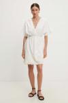 Хлопковое платье Answear Lab, белый - фото 2