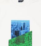 Футболка из хлопка с принтом Il Gufo, Bianco - фото 3