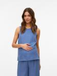 Блуза MAMALICIOUS, синий - фото 2
