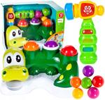 Игра «Крокодил» + молоток + 6 мячей U317 elektrostator - фото