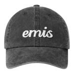 Emis Хлопковая бейсболка унисекс черная, Black - фото 3